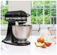 Лот: 20550529. Фото: 4. Миксер KitchenAid 5K45Sseob. Красноярск