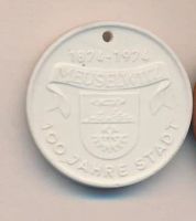 Лот: 16841498. Фото: 2. Германия ГДР 1974 Медаль Мойзельвиц... Значки, медали, жетоны