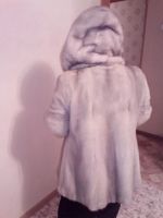Лот: 18219630. Фото: 3. Норковая шуба цвет "колотый лед... Одежда, обувь, галантерея