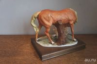 Лот: 9120690. Фото: 2. Лошадь с жеребенком Giuseppe Armani... Живопись, скульптура, фото