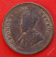Лот: 1579032. Фото: 2. (№465) 1/12 анны 1913 (Индия). Монеты