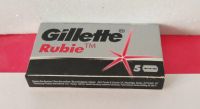 Лот: 11008610. Фото: 2. Gillette Rubie запасные лезвия... Косметика и уход