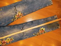 Лот: 18342389. Фото: 2. Джинсы Zara. Р. 44. Женская одежда