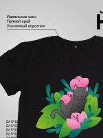 Лот: 19903934. Фото: 3. Футболка с принтом | Авторский... Одежда, обувь, галантерея