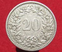 Лот: 15987793. Фото: 2. Швейцария 20 раппенов, 1903г. Монеты