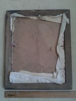 Лот: 19566216. Фото: 2. Старинная Вышивка Картина в Деревянной... Изобразительное искусство