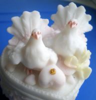 Лот: 5040654. Фото: 3. Шкатулка миниатюрная "Сердце и... Сувениры, подарки