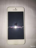Лот: 9982193. Фото: 2. Дисплей iPhone 5 white. Запчасти, оборудование