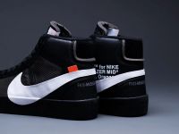 Лот: 17162387. Фото: 7. Кроссовки Nike x OFF-White Blazer...