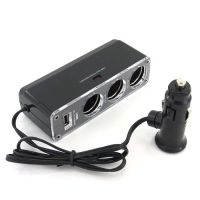 Лот: 3190626. Фото: 2. Тройник прикуривателя с USB разъемом... Оснащение, оборудование, аксессуары