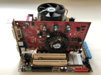 Лот: 17723570. Фото: 2. Материнская плата lga775, Pentium... Комплектующие