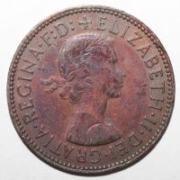 Лот: 21378937. Фото: 2. 1/2 пенни 1959 год. Великобритания. Монеты