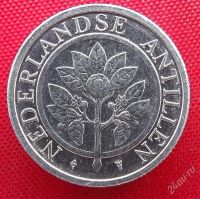 Лот: 2687489. Фото: 2. (№2414) 5 центов 1997 (Антильские... Монеты