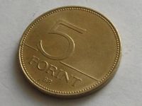 Лот: 7754758. Фото: 5. Монета 5 форинт пять Венгрия 2004...