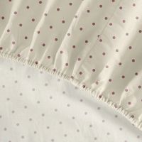 Лот: 22046380. Фото: 3. Простыня на резинке Pois beige. Домашний быт