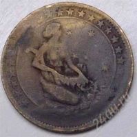 Лот: 857595. Фото: 2. Бразилия. 500 рейс 1927г. Редкость... Монеты