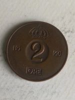 Лот: 15942176. Фото: 2. Швеция 2 эре, 1960. Монеты