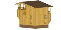 Лот: 9653306. Фото: 3. Проект коттеджа 3 этажа, 230 м2... Строительство и ремонт