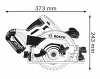 Лот: 15415846. Фото: 2. Дисковая пила Bosch GKS 18V-57... Инструмент и расходные