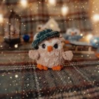 Лот: 20977067. Фото: 3. Вязаная игрушка сова. Сувениры, подарки