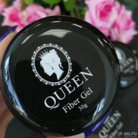 Лот: 13620567. Фото: 2. Fiber Gel QUEEn Прозрачный Гель... Маникюр и педикюр