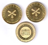 Лот: 14808494. Фото: 2. Франция жетон медаль набор из... Значки, медали, жетоны