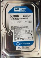 Лот: 24960651. Фото: 2. HDD wd5000aakx 500GB SATA 3.5... Комплектующие