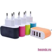 Лот: 10775319. Фото: 2. Зарядка USB на 3 порта. Аксессуары