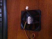 Лот: 3993712. Фото: 2. Вентилятор GigaByte 80*80 3pin... Комплектующие