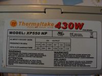 Лот: 4669080. Фото: 2. Блок питания Termaltake 430w. Комплектующие