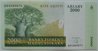 Лот: 7770817. Фото: 2. Мадагаскар 2000 ариари 2014, в... Банкноты