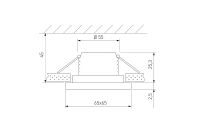 Лот: 23648283. Фото: 7. Светильник встраиваемый ELEKTROSTANDARD...