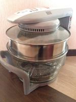 Лот: 5425121. Фото: 5. Аэрогриль Hotter hx-1057 platinum