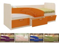 Лот: 8708786. Фото: 2. Детская кровать Дельфин 1,6м МДФ. Детская мебель