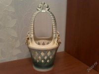 Лот: 1262218. Фото: 3. Керамическая ваза "Корзинка". Домашний быт