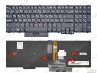 Лот: 15963081. Фото: 2. Клавиатура LENOVO ThinkPad P70... Комплектующие