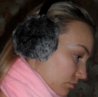 Лот: 3485526. Фото: 2. Утепляемся на зиму: меховые наушники... Женская одежда