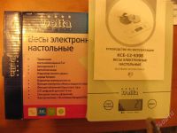 Лот: 2065232. Фото: 2. весы настольные, электронные до... Бытовая техника
