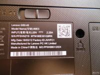 Лот: 11127426. Фото: 2. Ноутбук Lenovo G50-45 стоит SSD60g. Компьютеры, ноутбуки, планшеты