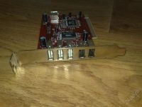 Лот: 2213580. Фото: 2. Адаптер PCI - IEEE-1394 + USB. Комплектующие