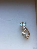 Лот: 8702138. Фото: 5. Серьги золотые. Серьги с бриллиантами...