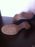 Лот: 14541496. Фото: 5. Ботильоны синие со вставками...