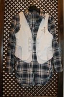 Лот: 4538896. Фото: 2. Рубашка и жилет Paolo Conte (стильная... Женская одежда