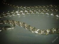 Лот: 805320. Фото: 2. цепочка серебро !. Ювелирные изделия, бижутерия, часы