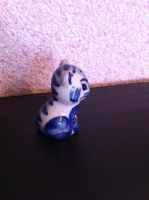 Лот: 5942943. Фото: 2. Тигренок. Гжель. Предметы интерьера