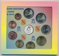 Лот: 11410387. Фото: 2. Испания 2015 Официальный набор... Монеты