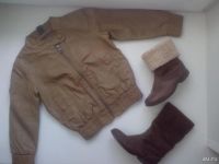 Лот: 9011143. Фото: 5. Кожаные сапожки Zara (Зара) разм...