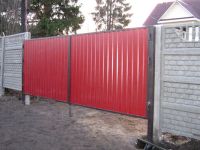 Лот: 7105040. Фото: 18. Ворота распашные с калиткой, Автоматические...