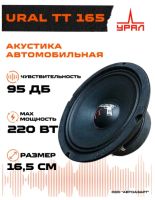 Лот: 24947309. Фото: 3. Колонки автомобильные 16см Урал... Авто, мото, водный транспорт