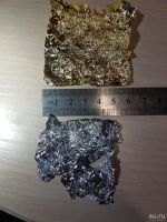 Лот: 12677105. Фото: 2. Сусальное золото/серебро для дизайна... Маникюр и педикюр